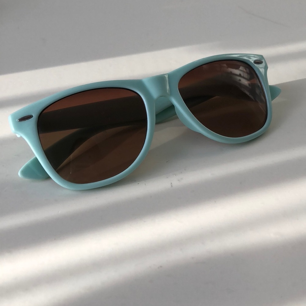 Teal Sunglasses